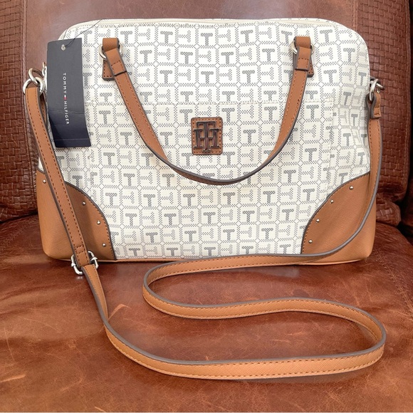 NWT Tommy Hilfiger Satchel & Shoulder & Crossbody Bag - Picture 5 of 6